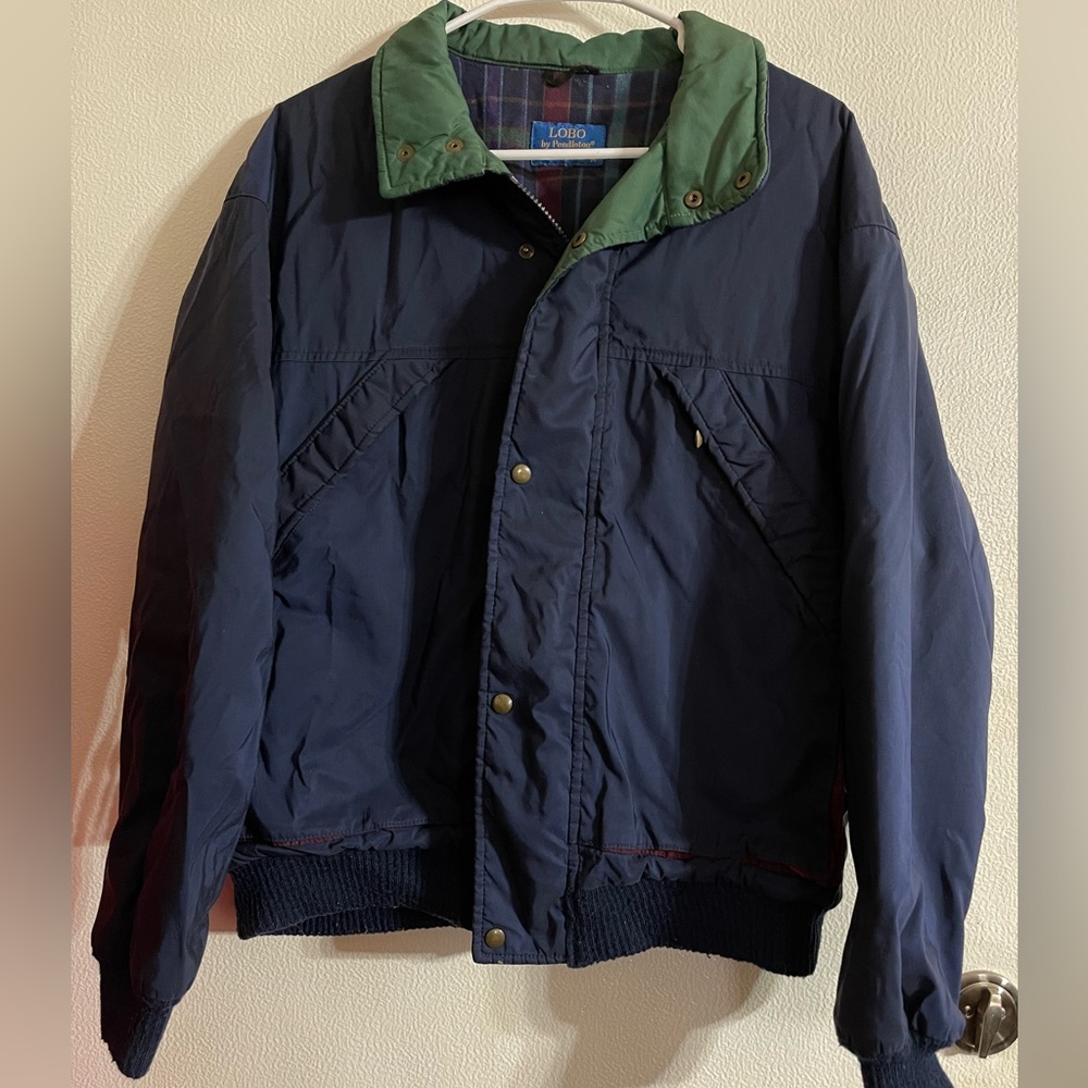 Vintage Pendleton Lobo Jacket Coat Mens Size Medium,  Made in USA